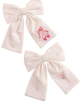 Embroidered Ballet Bows