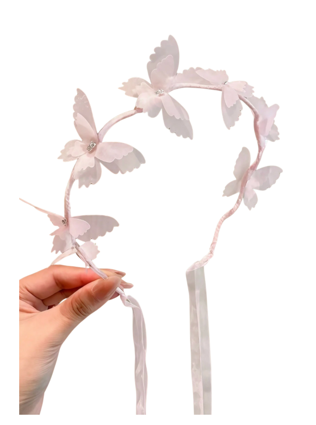Fairy Headpiece in Baby Pink