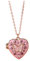 Heart Locket Pendant Necklace