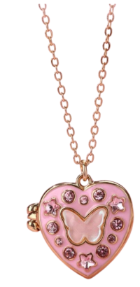 Heart Locket Pendant Necklace