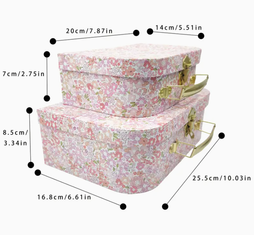 Floral Trunks Set