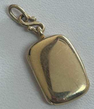 Gold Locket Charm