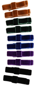 Velvet Barrettes