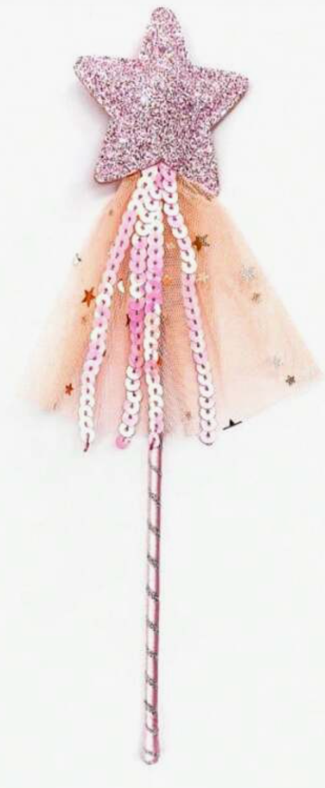 Sequin and Sparkle Fairy Wand [set of 4]