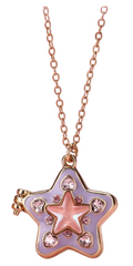 Star Locket Pendant Necklace