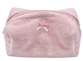 Terry Cloth Baby Bow Pouch